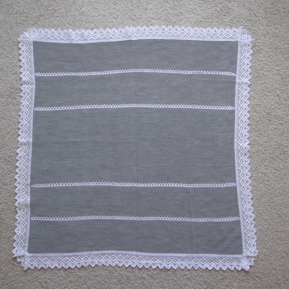 unisex baby knit blanket NEW - Picture 3 of 3